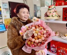 山东桓台：花馍馍里年味浓